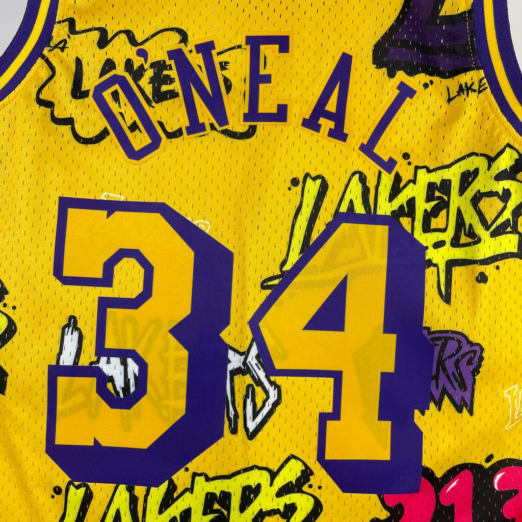 1996/97 NBA Lakers Mitchell & Ness - Shaq O´Neal