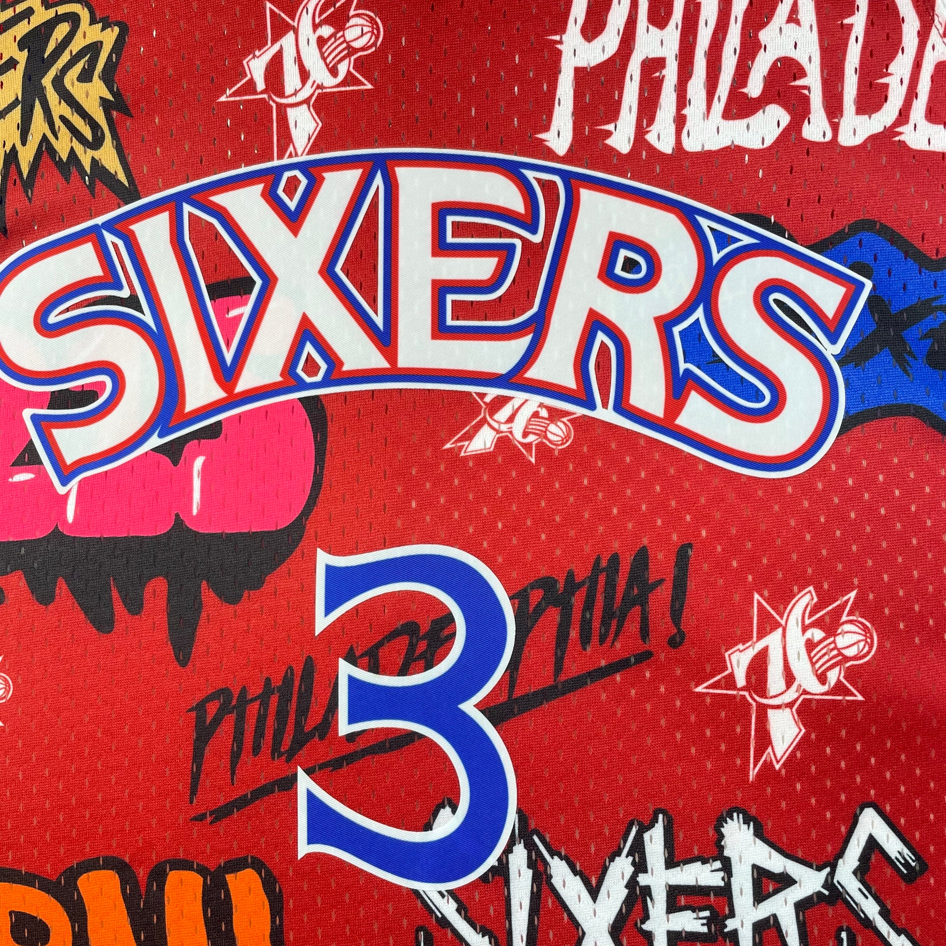 Allen Iverson - 76ers Jersey - Hardwood Classics 1996/97