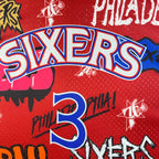 1996/97 NBA 76ers Mitchell & Ness - Allen Iverson