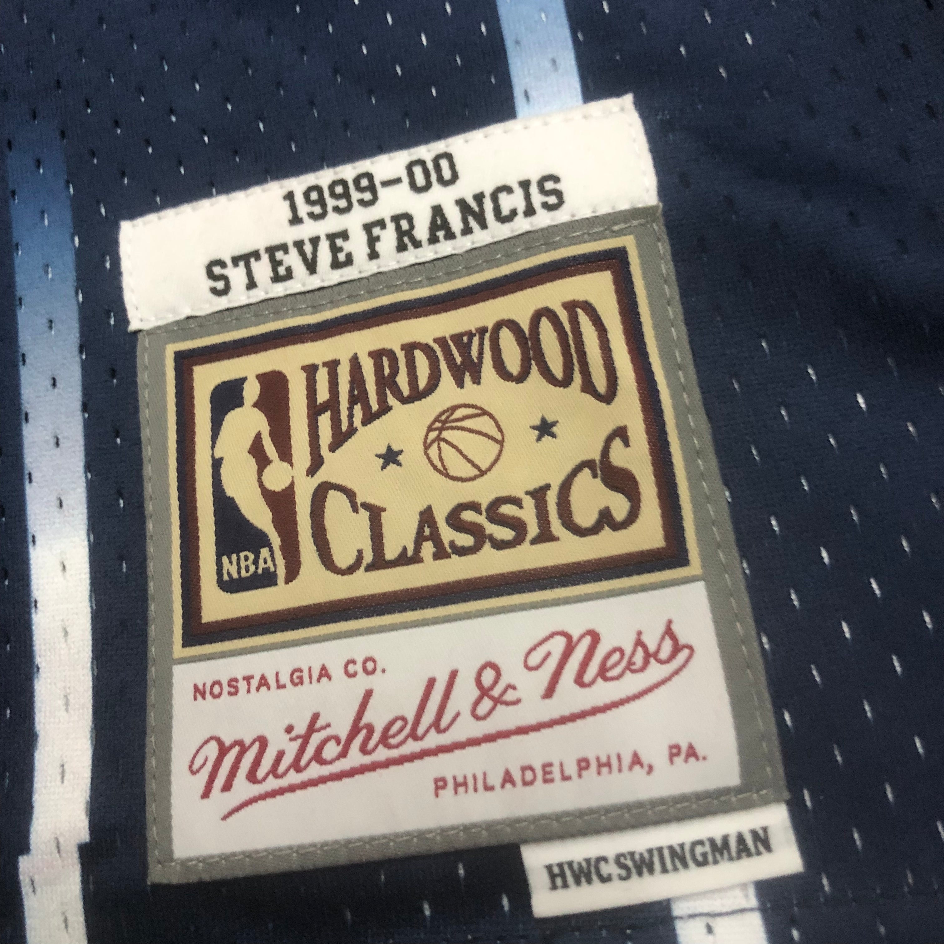 1999/00 NBA Rockets Mitchell & Ness - Steve Francis