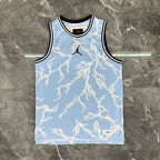 Conjunto Jordan Classic Blanco y Azul – Dri-Fit Premium