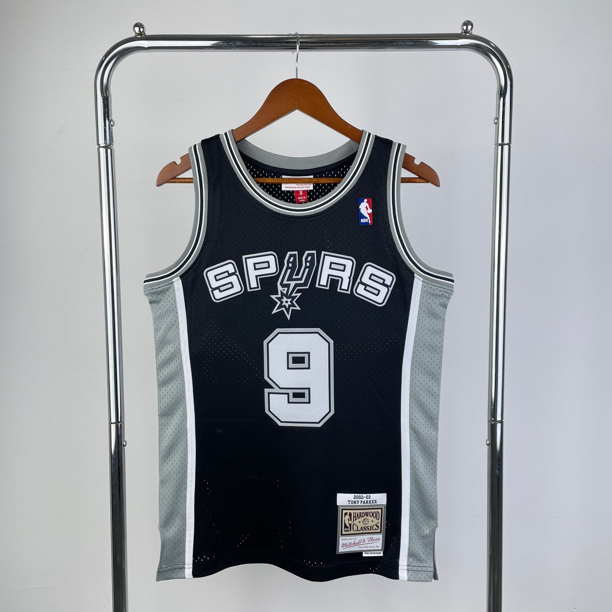 2002/03 NBA Spurs Mitchell & Ness - Tony Parker