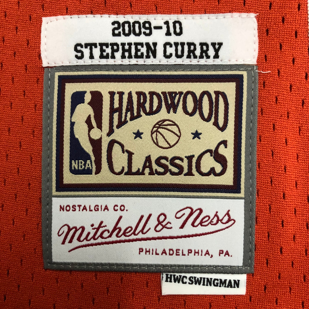 2009/10 NBA Warriors Mitchell & Ness - Stephen Curry