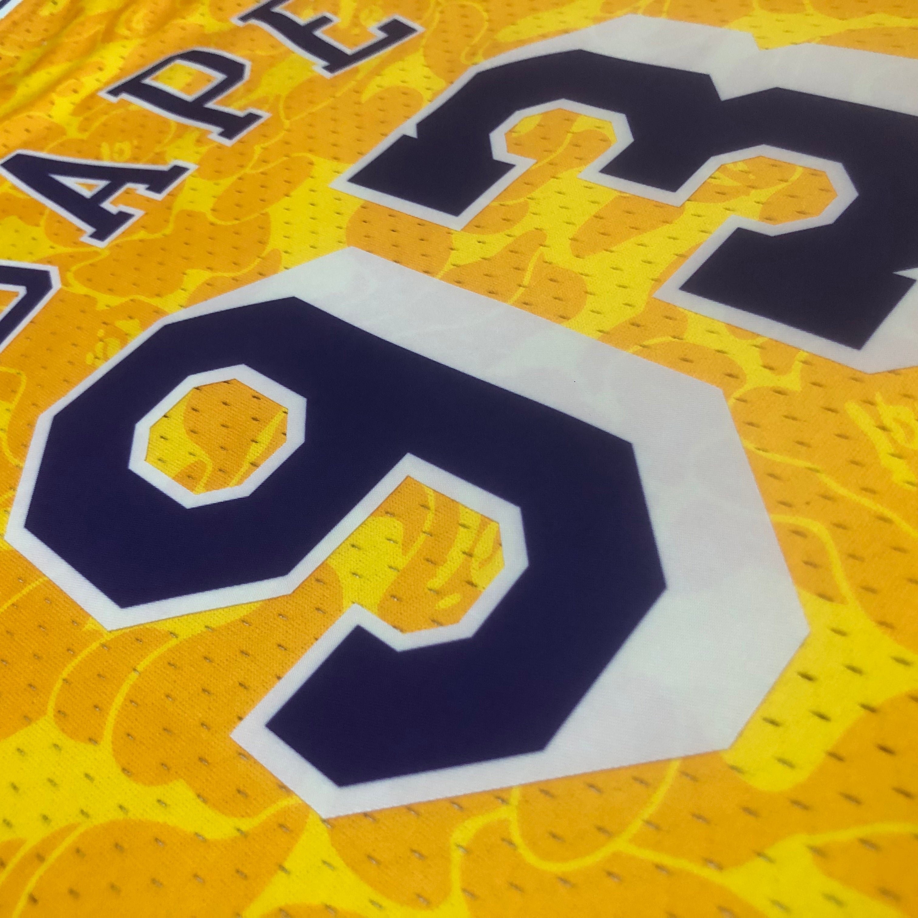 1996/97 NBA Lakers - Mitchell & Ness x BAPE