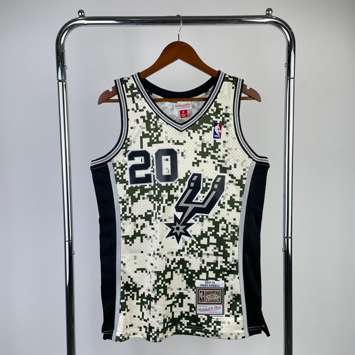 2013/14 NBA Spurs Mitchell & Ness - Manu Ginobili