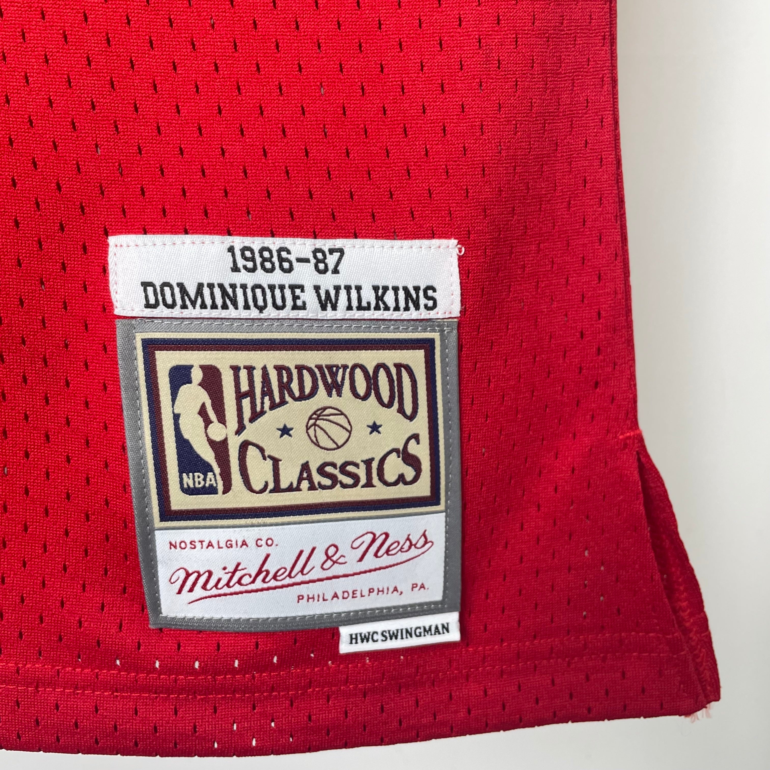 1986/87 NBA Hawks "Mitchell & Ness" - Wilkins