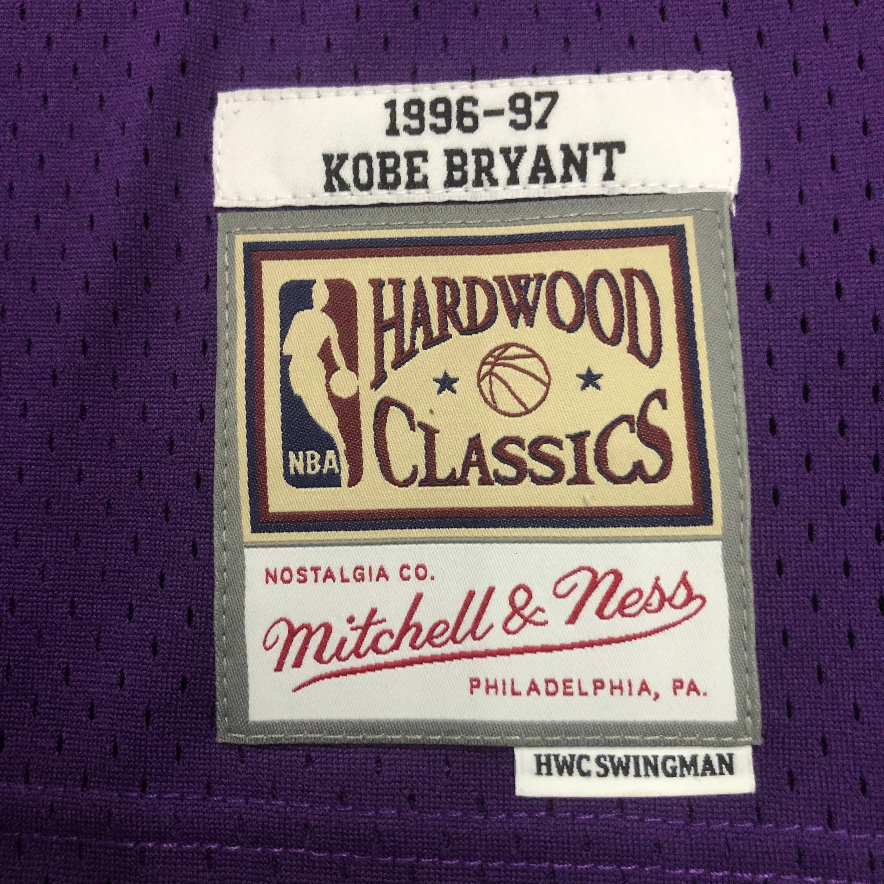 1996/97 NBA Lakers Mitchell & Ness - Kobe Bryant