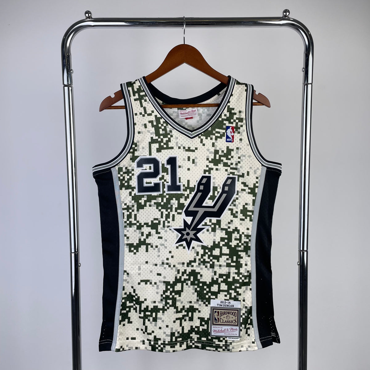 2013/14 NBA Spurs Mitchell & Ness - Tim Duncan