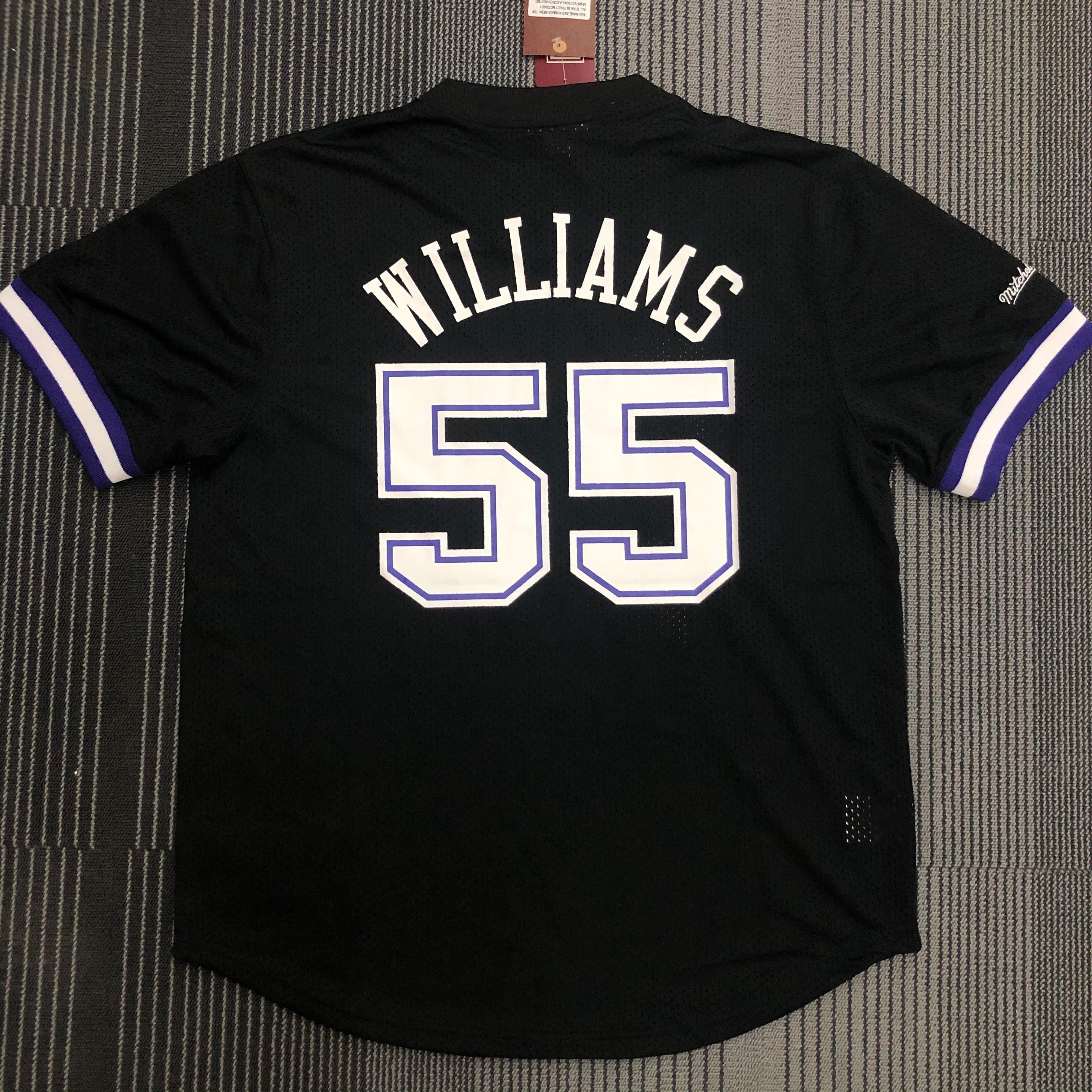 Jersey Estilo Béisbol Sacramento Kings- Williams #55