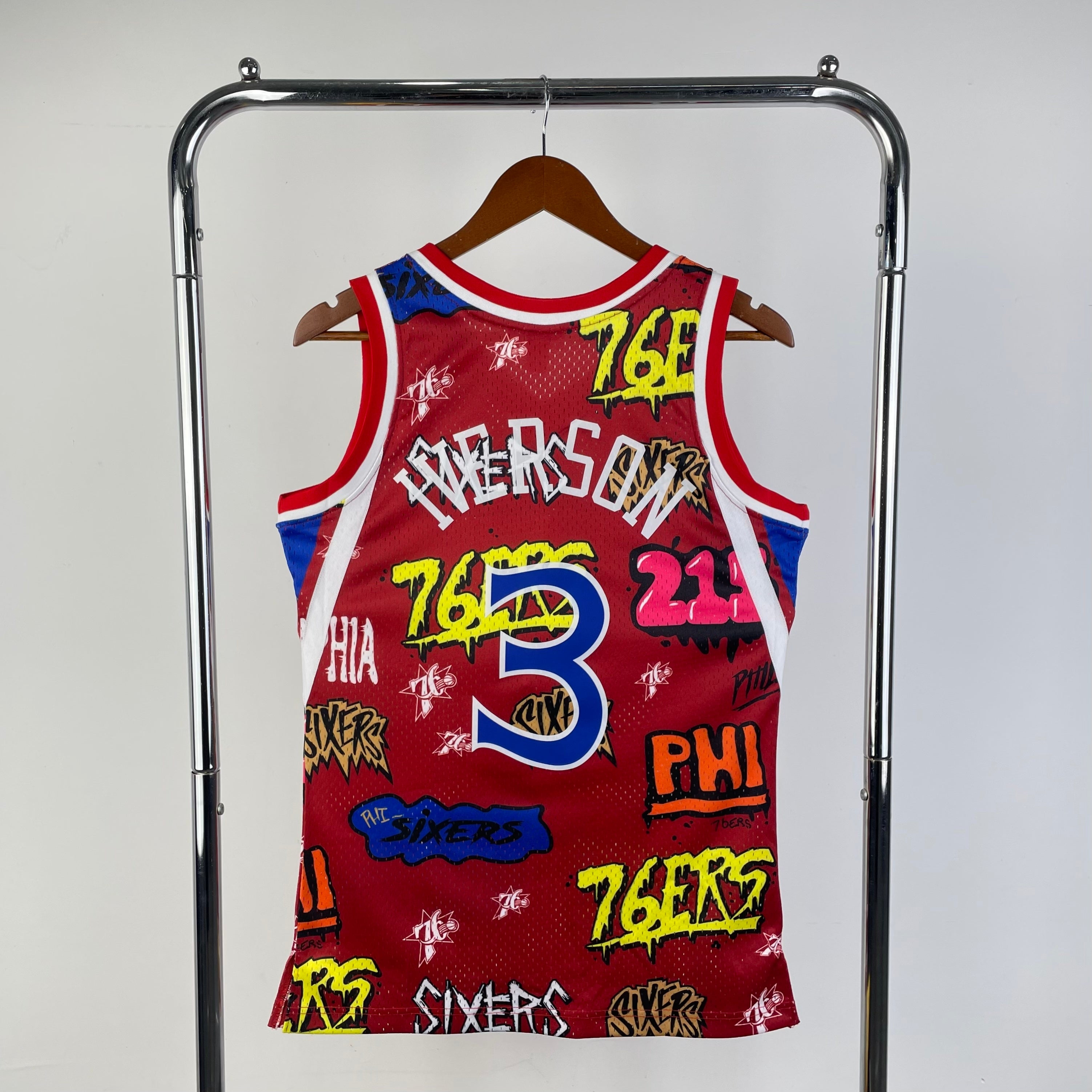 Allen Iverson - 76ers Jersey - Hardwood Classics 1996/97