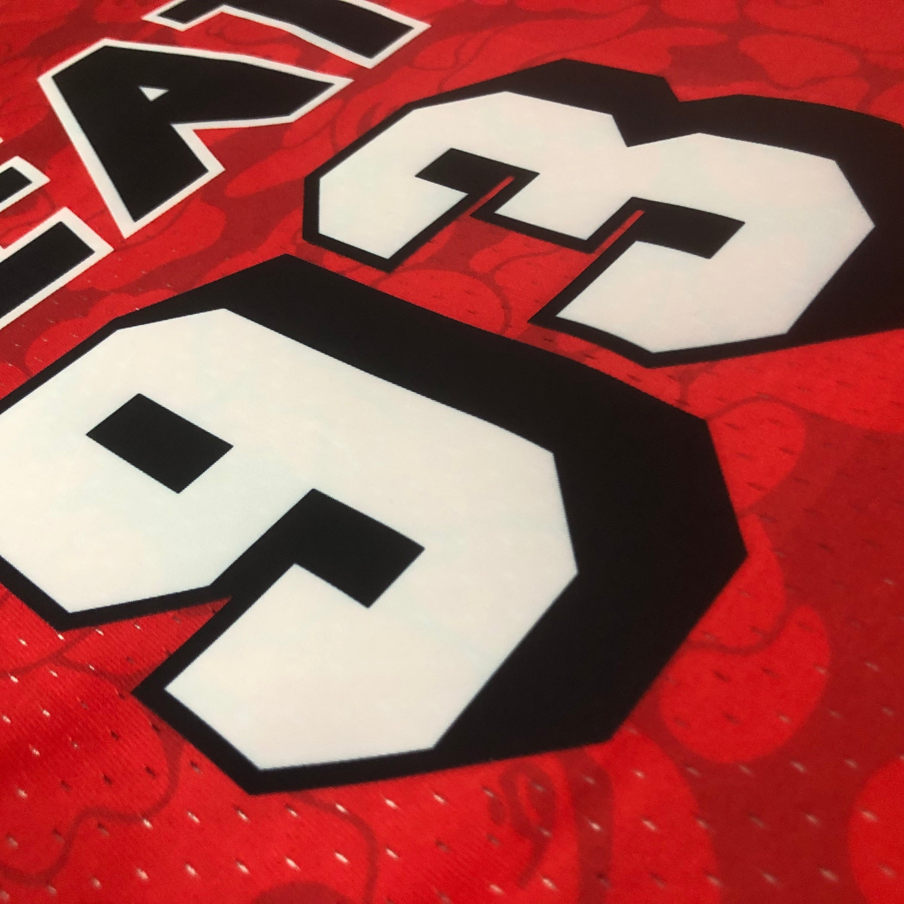 1993 NBA Miami Heat - Mitchell & Ness x BAPE