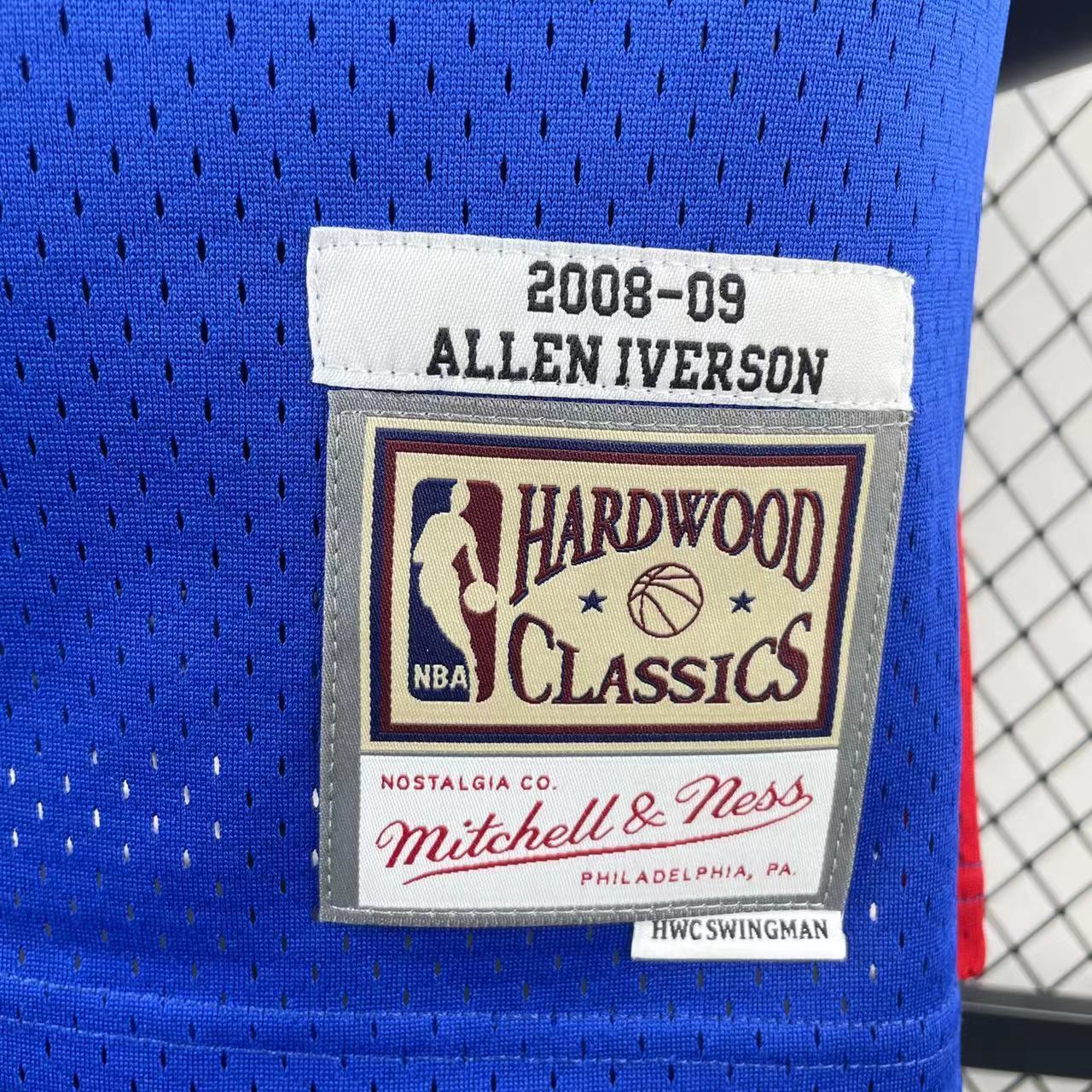 2008/09 NBA Pistons "Mitchell & Ness" - Allen Iverson