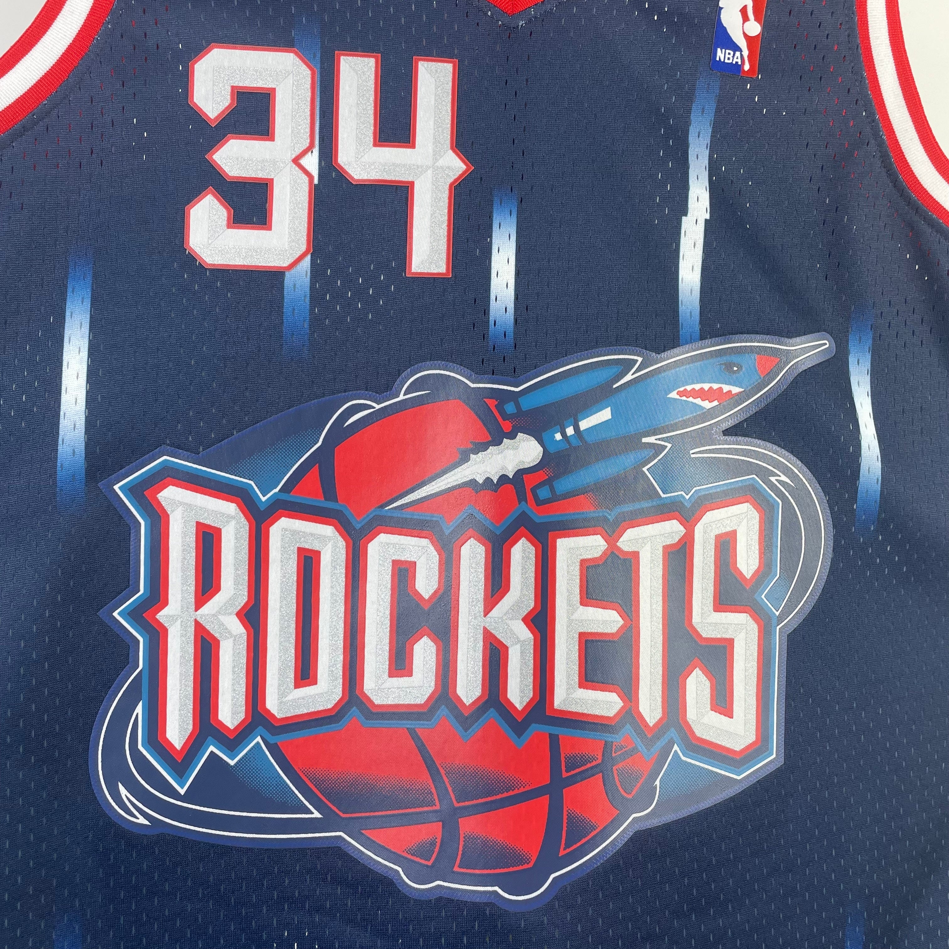 1996/97 NBA Rockets Mitchell & Ness - Hakeem Olajuwon