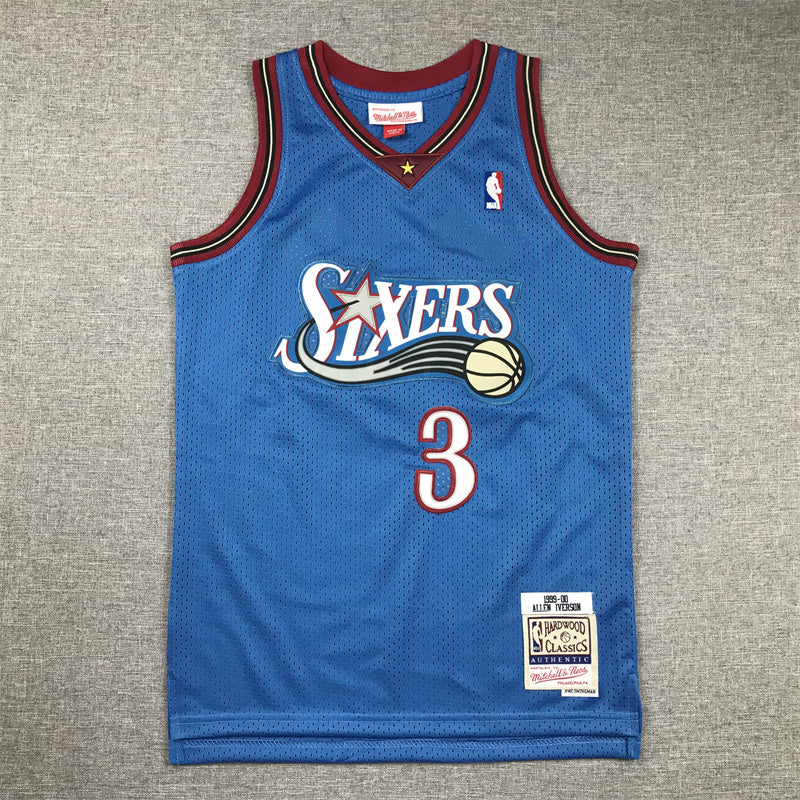 1999/00 NBA 76ers "Mitchell & Ness" - Allen Iverson