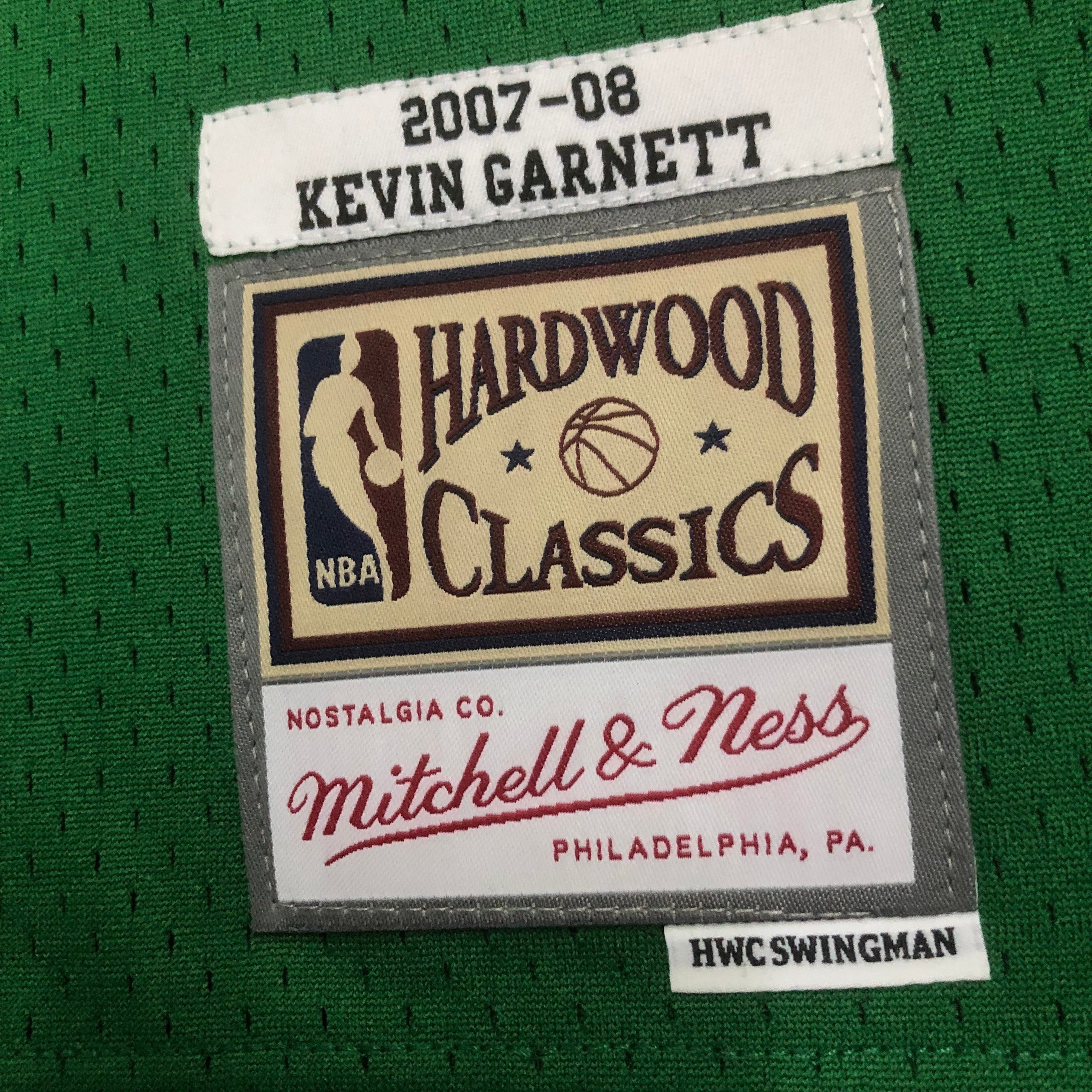 2007/08 NBA Celtics Mitchell & Ness - Kevin Garnett