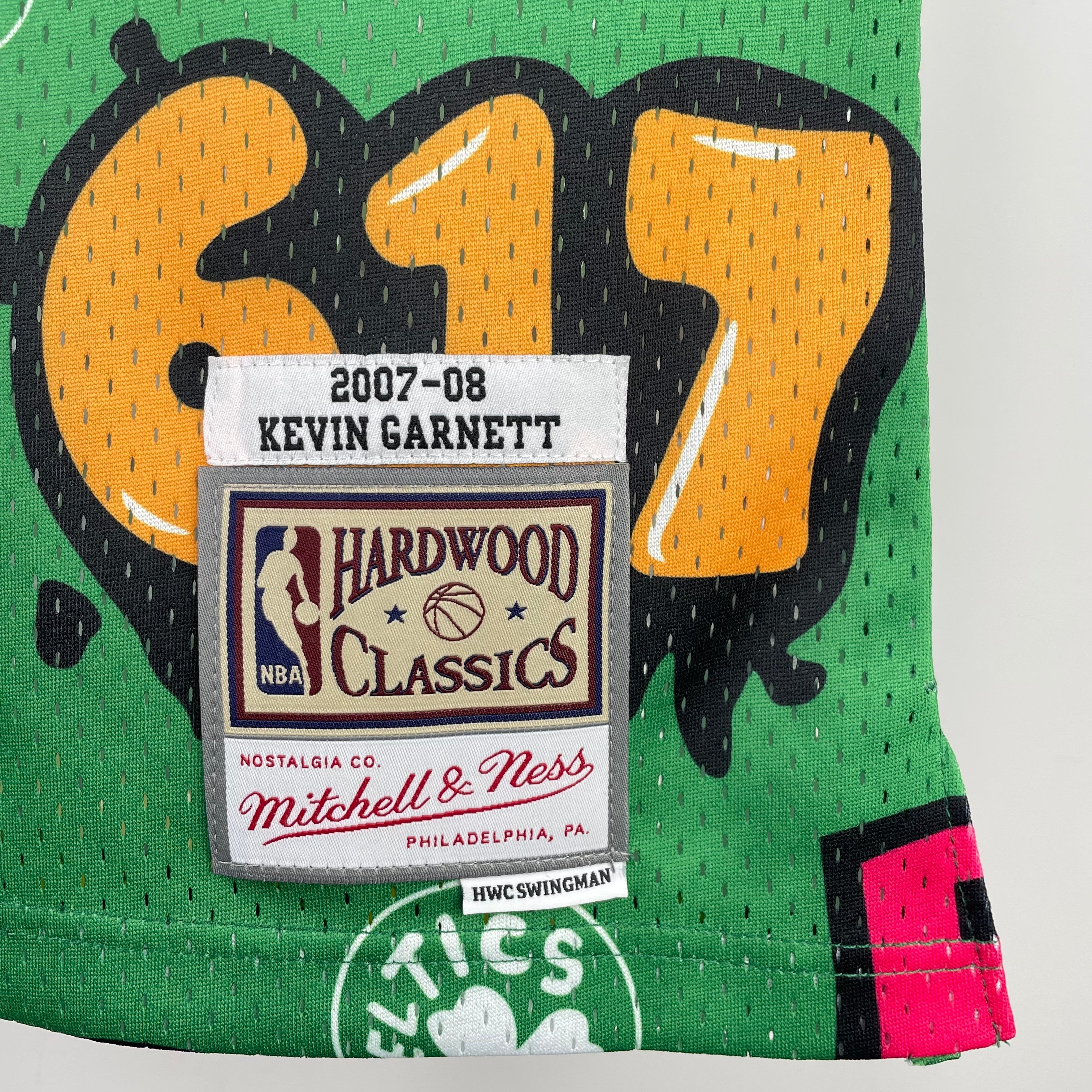 2007/08 NBA Celtics Mitchell & Ness - Kevin Garnett