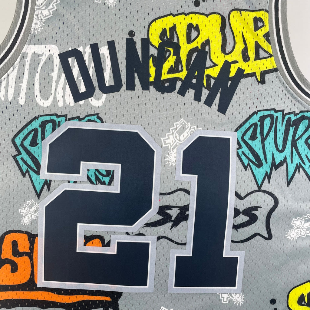 1998/99 NBA Spurs Mitchell & Ness - Tim Duncan