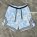 Conjunto Jordan Classic Blanco y Azul – Dri-Fit Premium