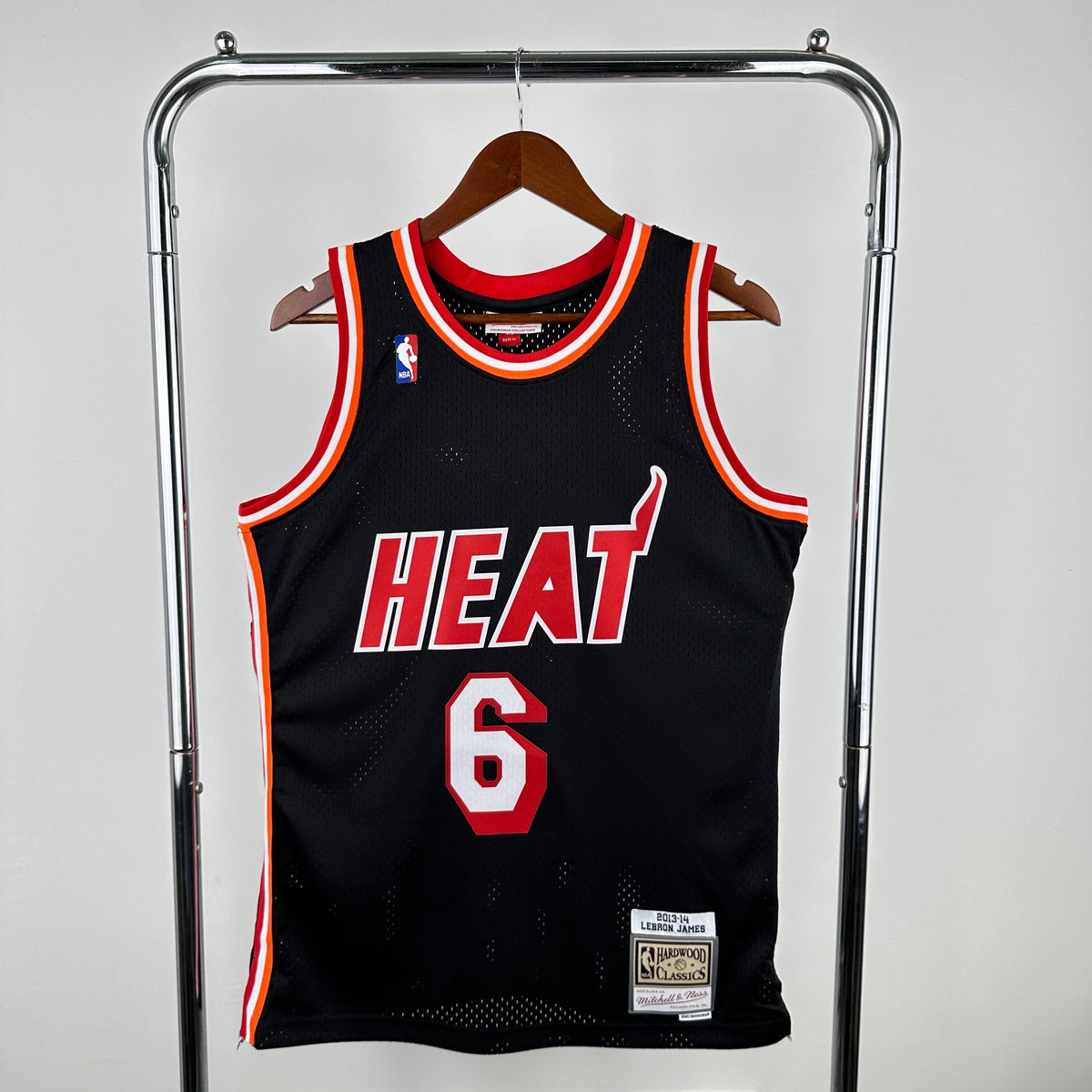 2013/14 NBA Miami Heat Mitchell & Ness - Lebron James