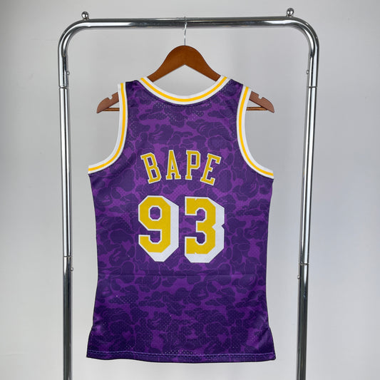 1993 NBA Lakers - Mitchell & Ness x BAPE