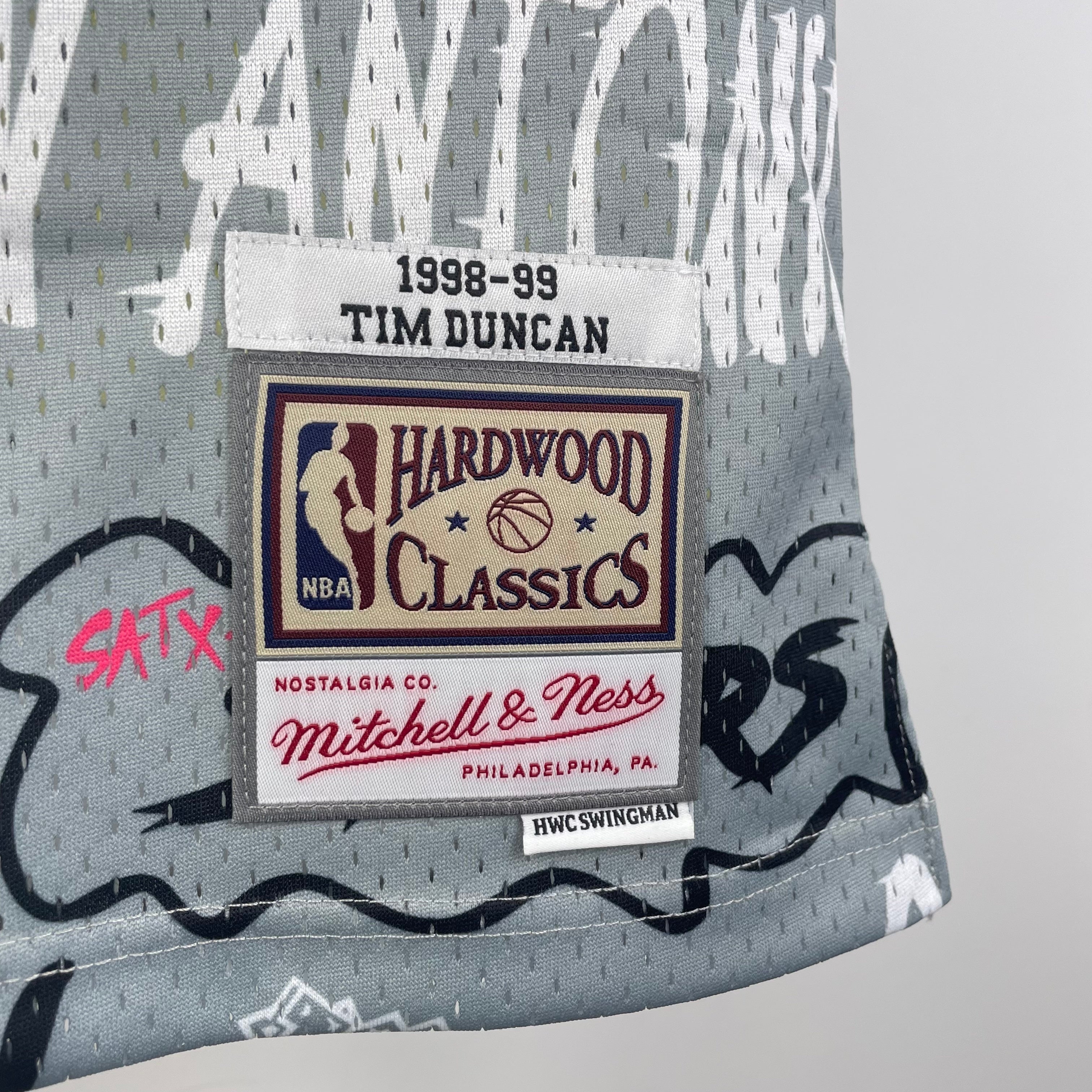 1998/99 NBA Spurs Mitchell & Ness - Tim Duncan