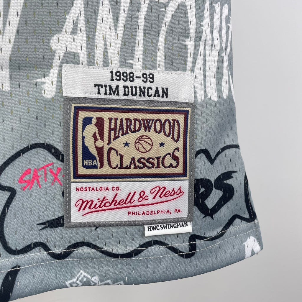 1998/99 NBA Spurs Mitchell & Ness - Tim Duncan