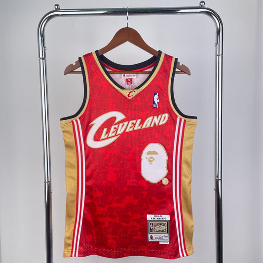 2008/09 NBA Cleveland - Mitchell & Ness x BAPE