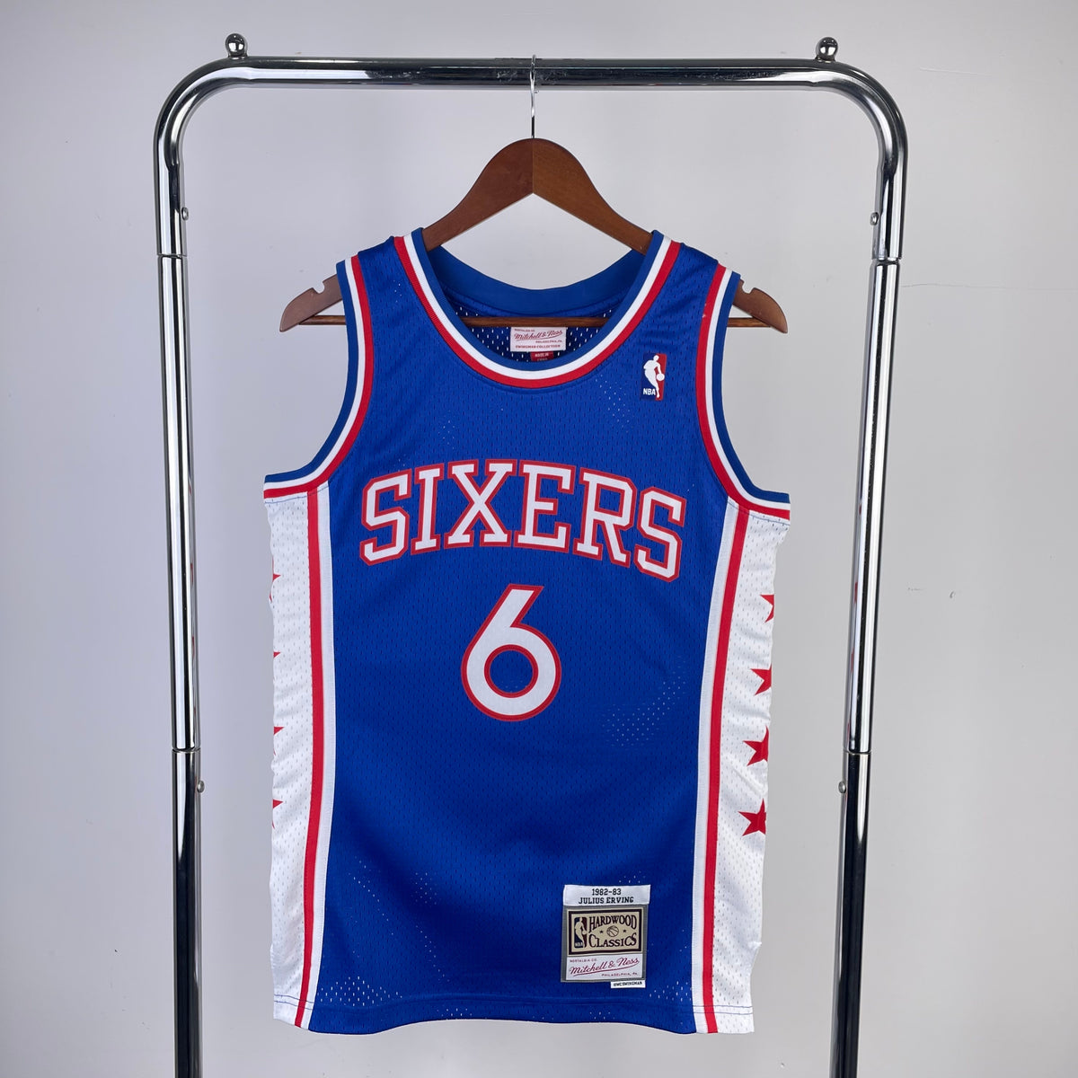 1976-77 NBA Mitchell & Ness 76ers - Julius Erving