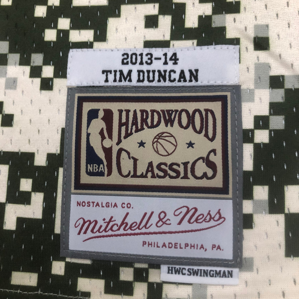 2013/14 NBA Spurs Mitchell & Ness - Tim Duncan
