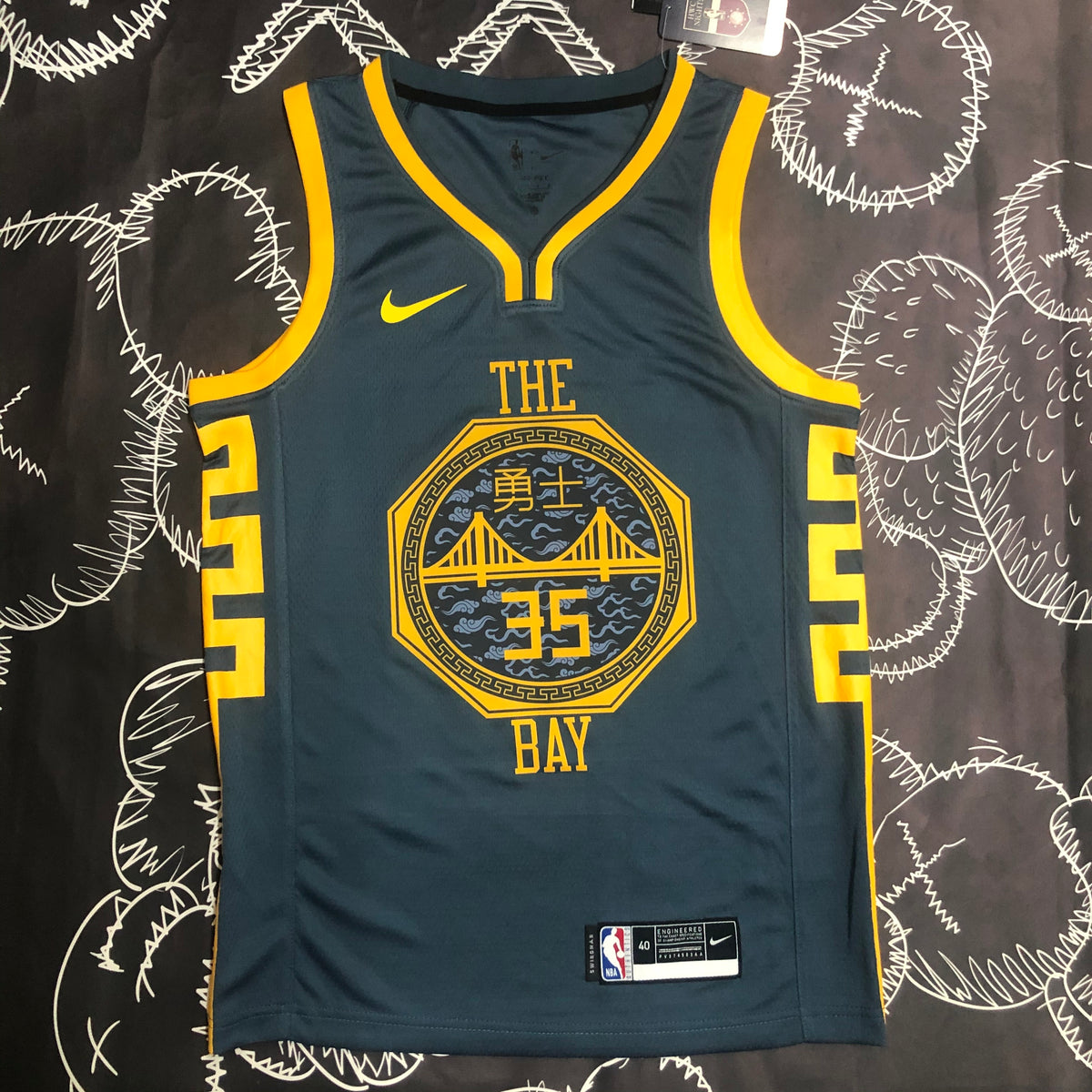 18/19 Warriors NBA - City Edition #35