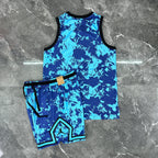 Conjunto Jordan Classic Azul – Dri-Fit Premium