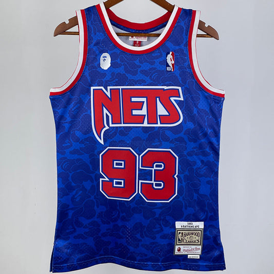1993 NBA Nets - Mitchell & Ness x BAPE