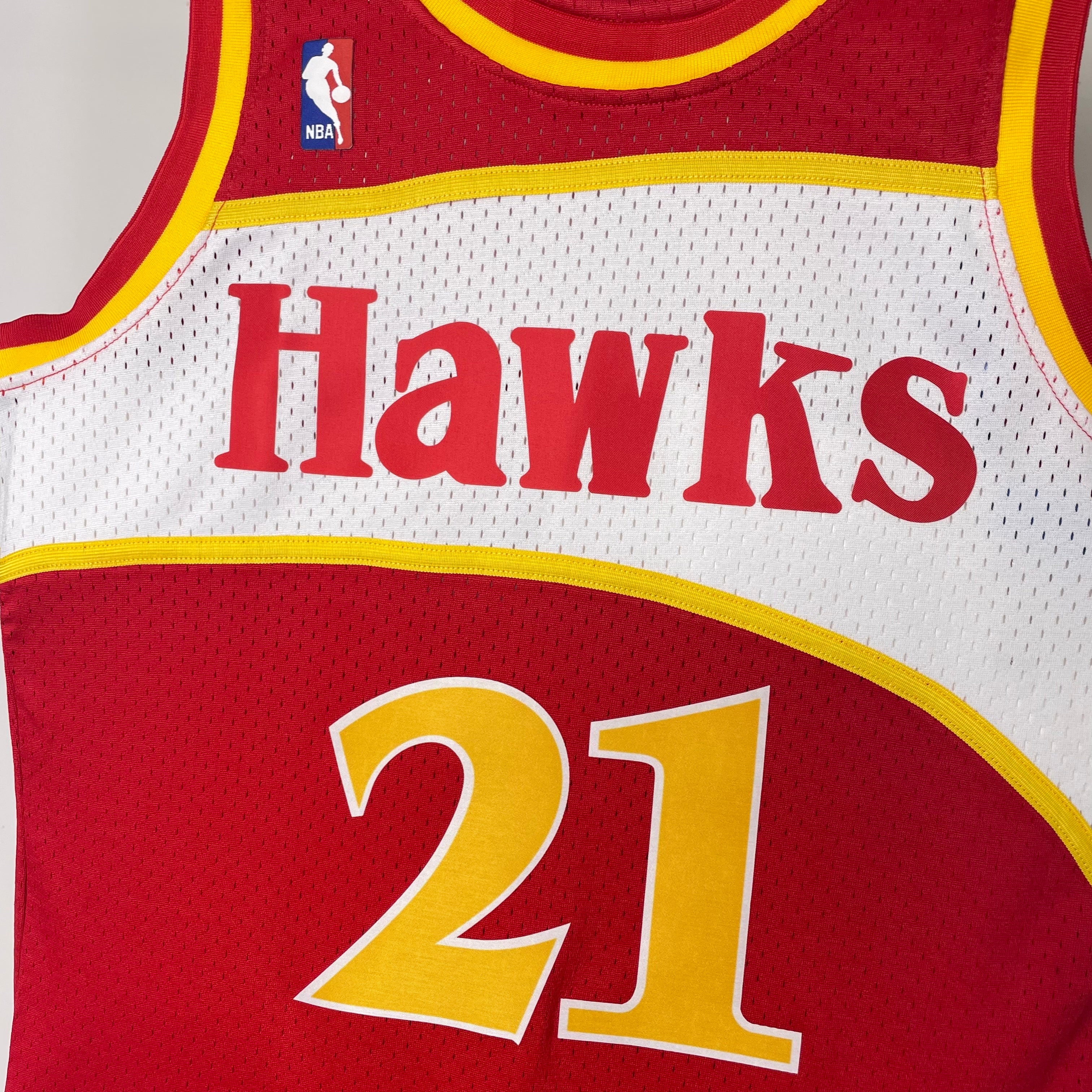 1986/87 NBA Hawks "Mitchell & Ness" - Wilkins