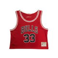 Mujeres | NBA Crop Top Chicago Bulls Mitchell & Ness - Scottie Pippen