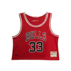 Mujeres | NBA Crop Top Chicago Bulls Mitchell & Ness - Scottie Pippen