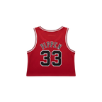 Mujeres | NBA Crop Top Chicago Bulls Mitchell & Ness - Scottie Pippen