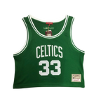 Mujeres | NBA Crop Top Boston Celtics Mitchell & Ness - Larry Bird