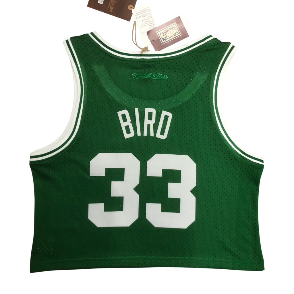 Mujeres | NBA Crop Top Boston Celtics Mitchell & Ness - Larry Bird