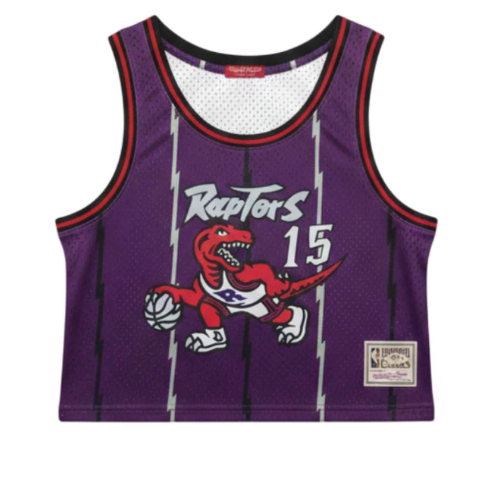 Mujeres | NBA Crop Top Toronto Raptors Mitchell & Ness - Carter